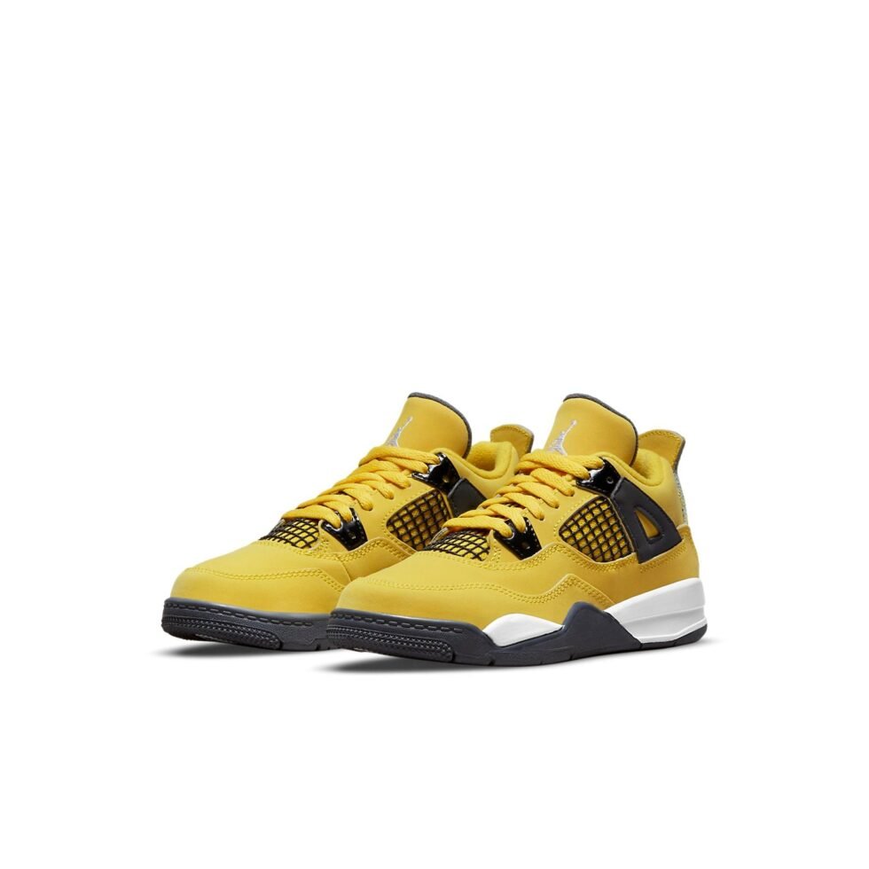 (PS) Air Jordan 4 Retro 'Lightning' 2021 BQ7669-700 - Image 3