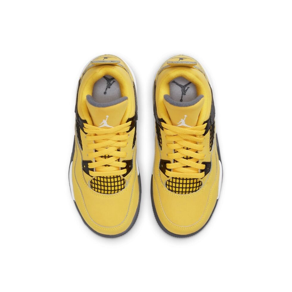 (PS) Air Jordan 4 Retro 'Lightning' 2021 BQ7669-700 - Image 4
