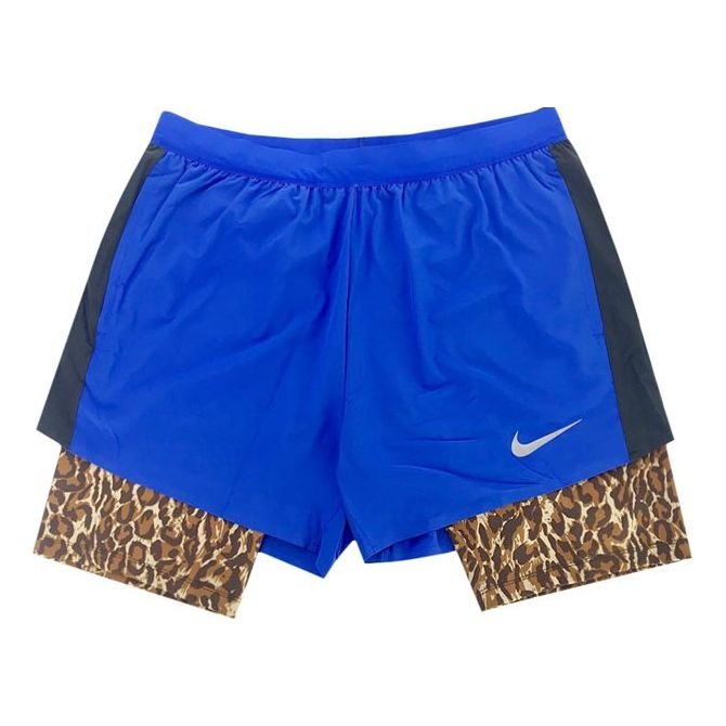 Nike Dri-FIT Reflective Quick Dry Running Sports Training Shorts Blue BQ8191-405