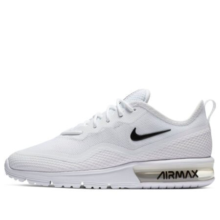 (WMNS) Nike Air Max Sequent 4.5 'White Black' BQ8824-100