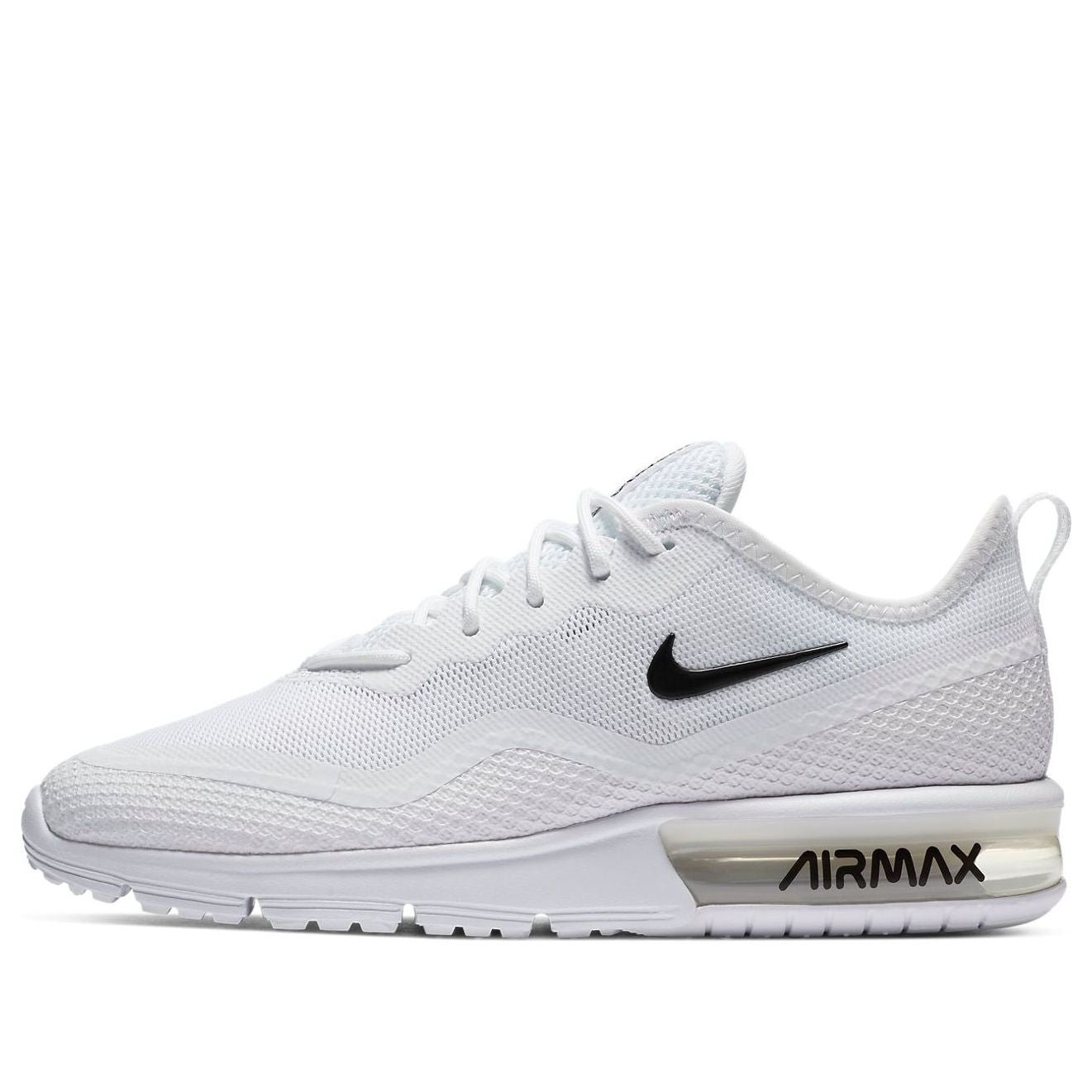 (WMNS) Nike Air Max Sequent 4.5 'White Black' BQ8824-100