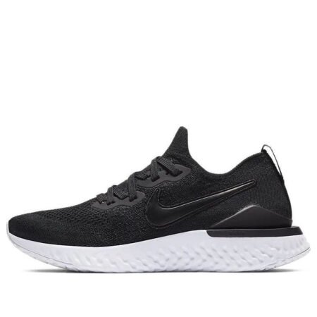 (WMNS) Nike Epic React Flyknit 2 'Black' BQ8927-002