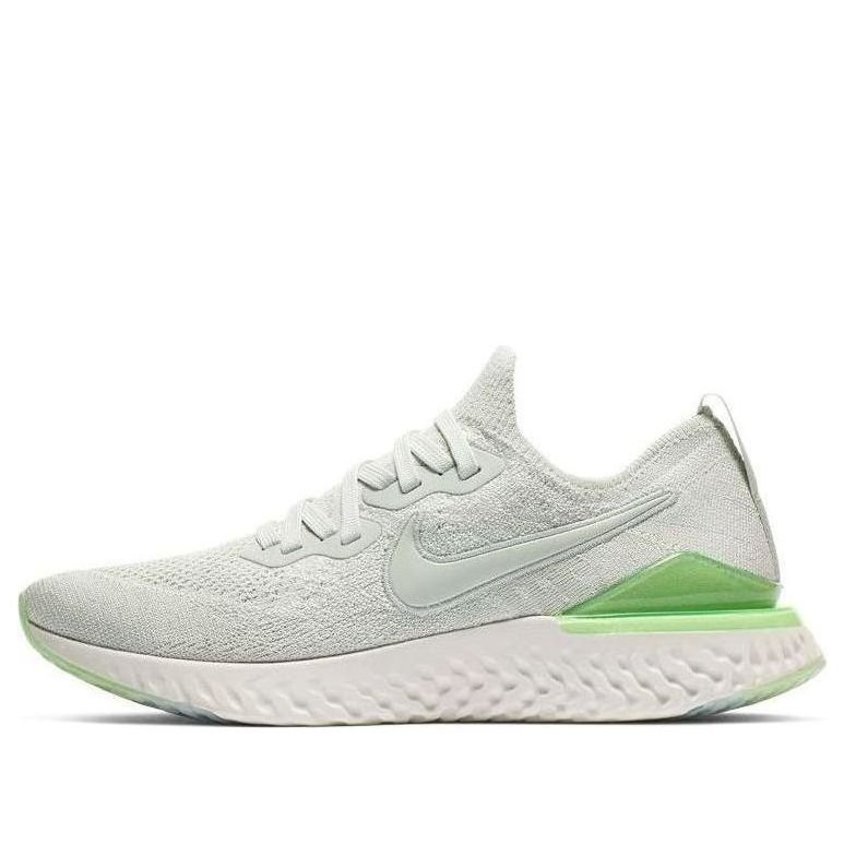 (WMNS) Nike Epic React Flyknit 2 'Silver Lime' BQ8927-005