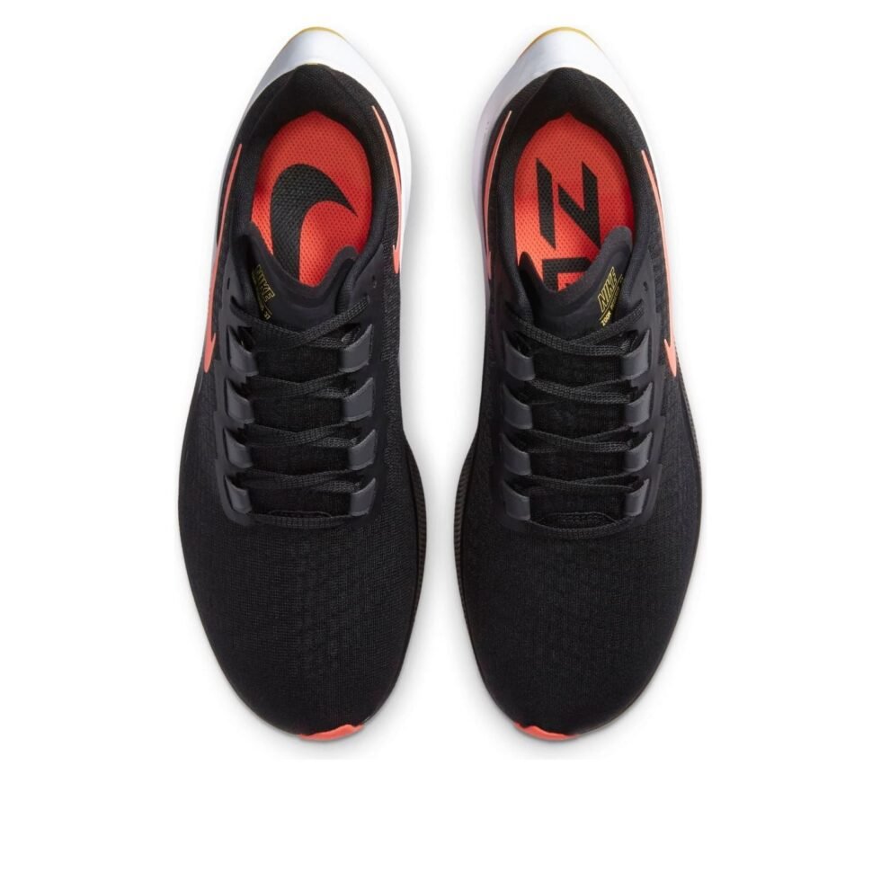 Nike Air Zoom Pegasus 37 'Black Bright Mango' BQ9646-010 - Image 4