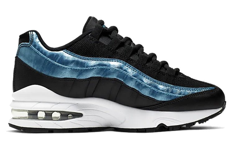 (GS) Nike Air Max 95 EP 'Black Light Current Blue' BV0044-001 - Image 2