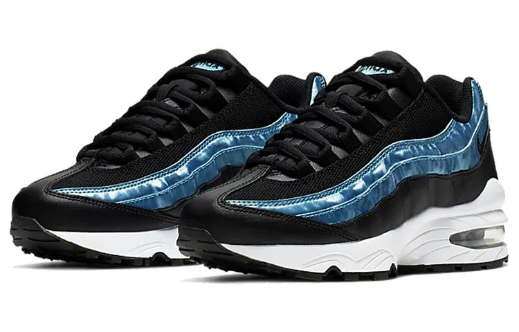 (GS) Nike Air Max 95 EP 'Black Light Current Blue' BV0044-001 - Image 3