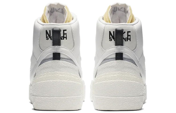 Nike x sacai Blazer Mid 'White Grey' BV0072-100 - Image 4