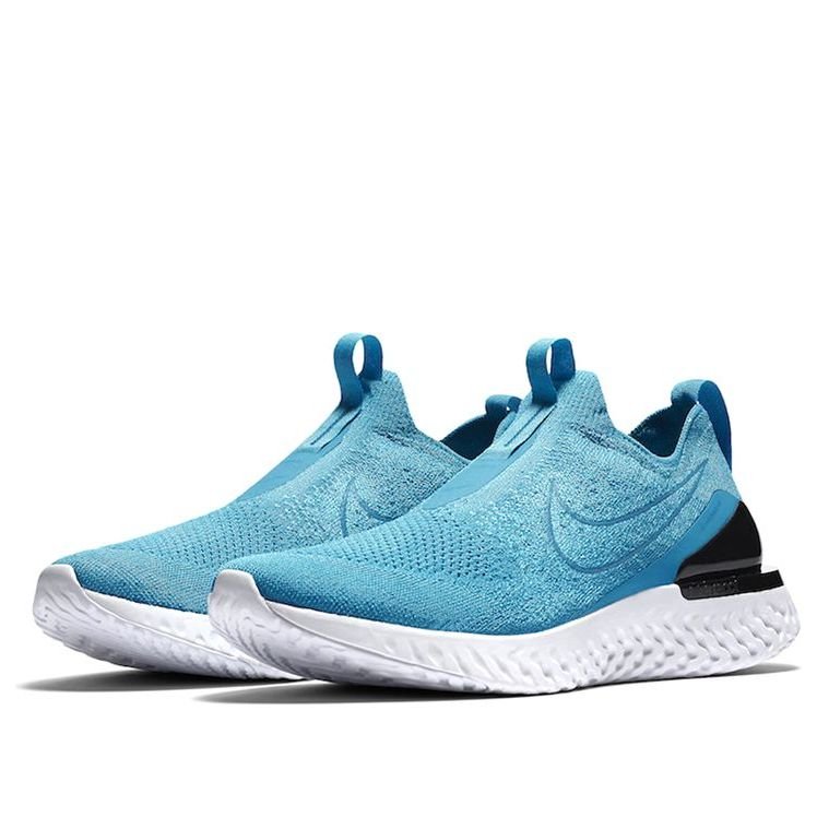 Nike Epic Phantom React Flyknit 'Lake Blue' BV0417-400 - Image 3