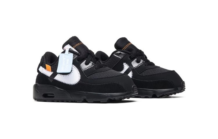 (TD) Nike x Off-White Air Max 90 'Black' BV0852-001 - Image 2
