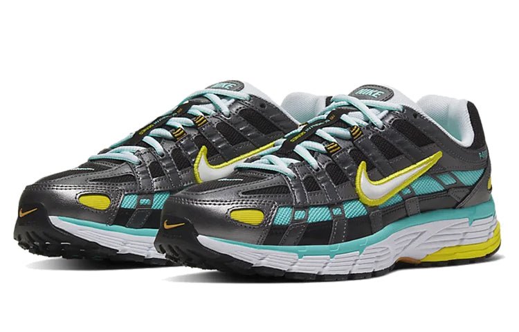 (WMNS) Nike P-6000 Black Teal Yellow  'Aurora' BV1021-005 - Image 3