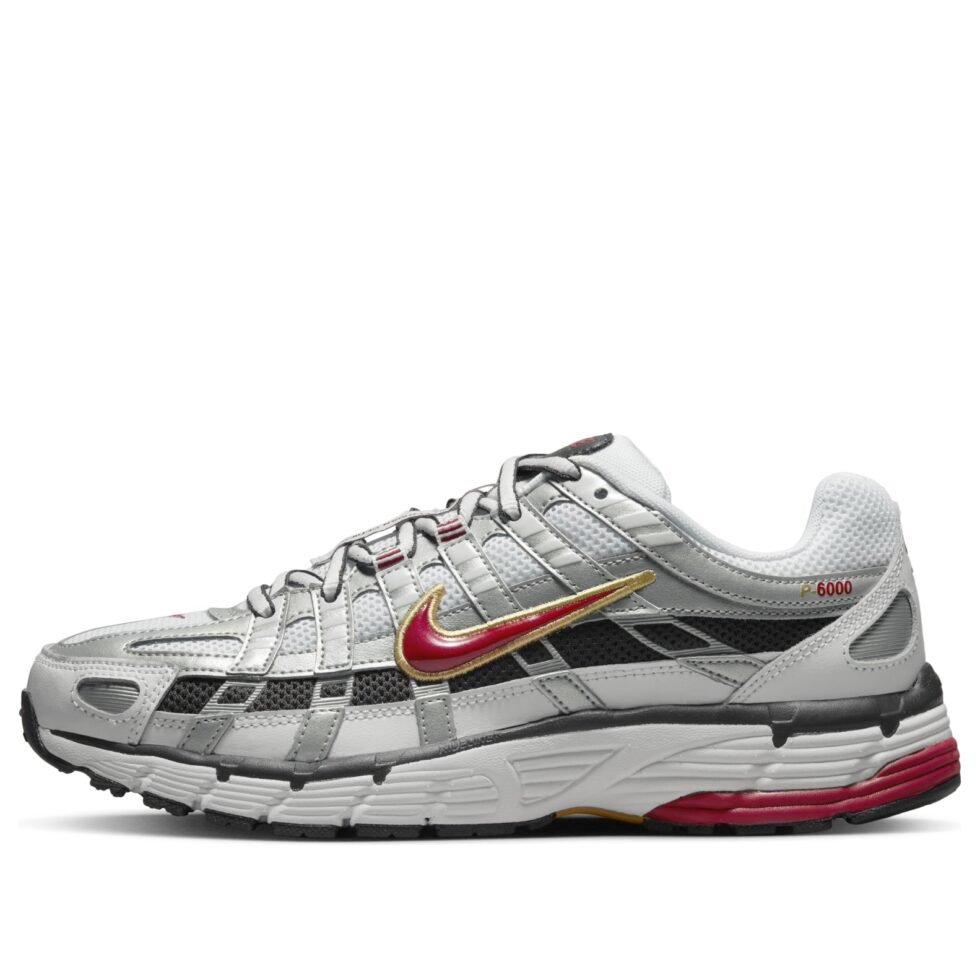 (WMNS) Nike P-6000 CNPT 'Metallic Silver Red' BV1021-101