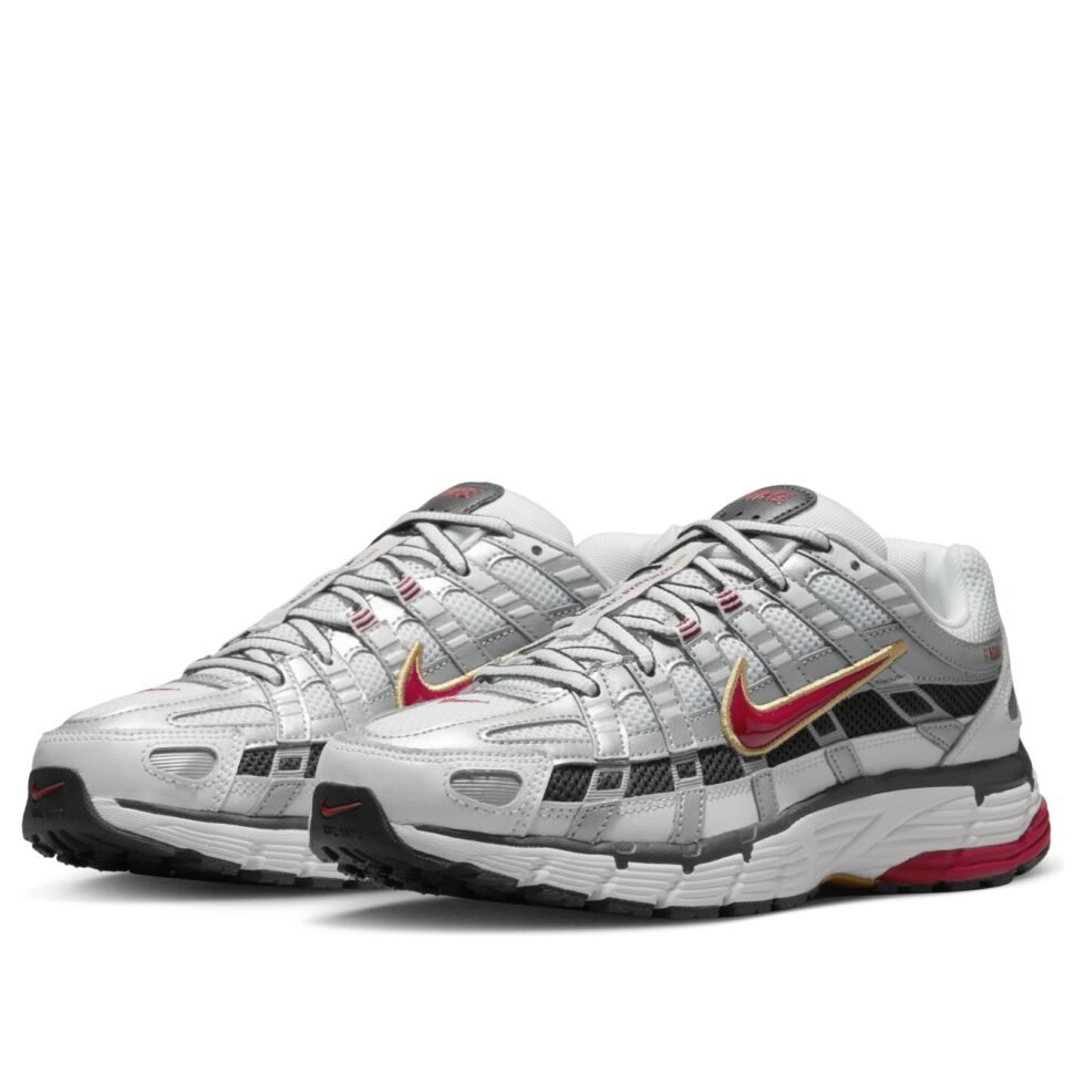 (WMNS) Nike P-6000 CNPT 'Metallic Silver Red' BV1021-101 - Image 4