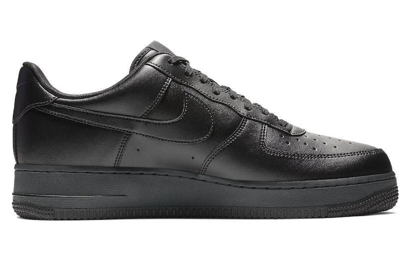 Nike Air Force 1 Flyleather 'Tripe Black' BV1391-001 - Image 3