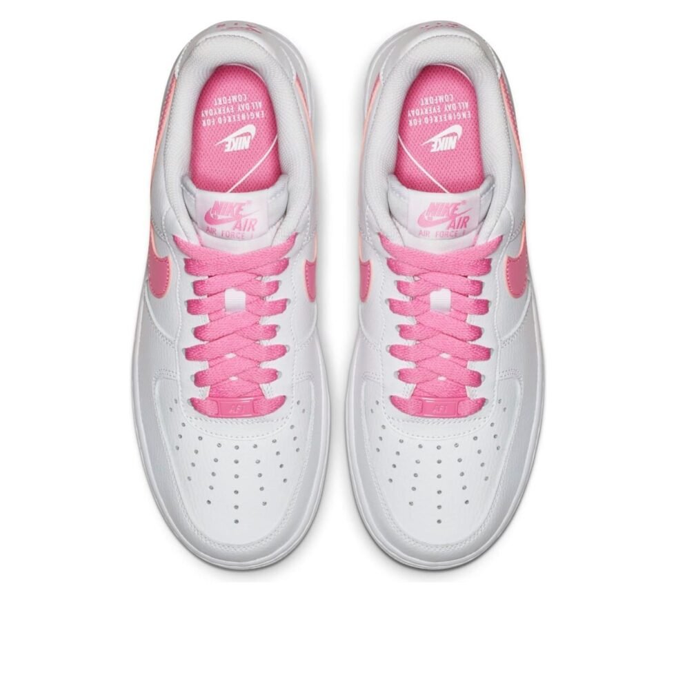 (WMNS) Nike Air Force 1 07 Essential 'White Pink' BV1980-100 - Image 4