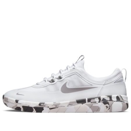 Nike Nyjah Free 2 SB 'White Grey Camo' BV2078-107