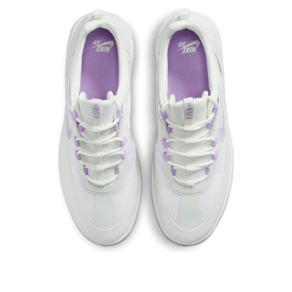 Nike Nyjah Free 2 SB 'Summit White Lilac' BV2078-108 - Image 4