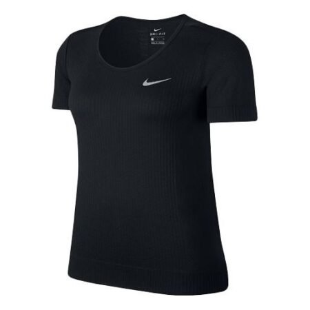 (WMNS) Nike INFINITE Running Gym Short Sleeve Black BV3914-010