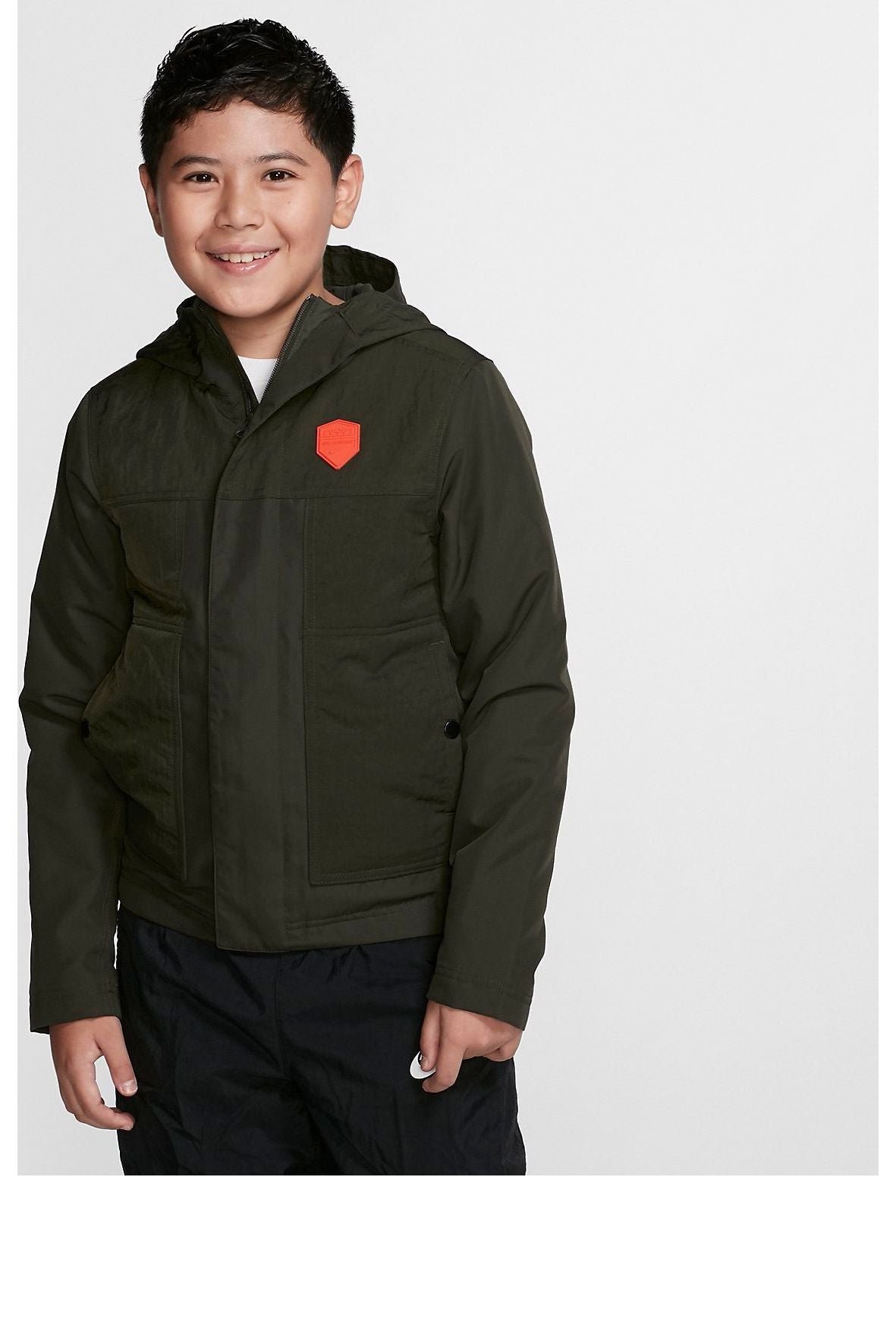 (GS) Nike B NK Lebron Jacket SEQUOIA BV4402-355