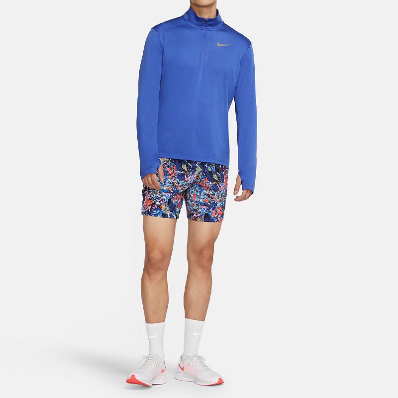 Nike Pacer Dri-FIT Cardigan Running Sports Long Sleeves T-shirt Royal blue BV4756-431 - Image 3
