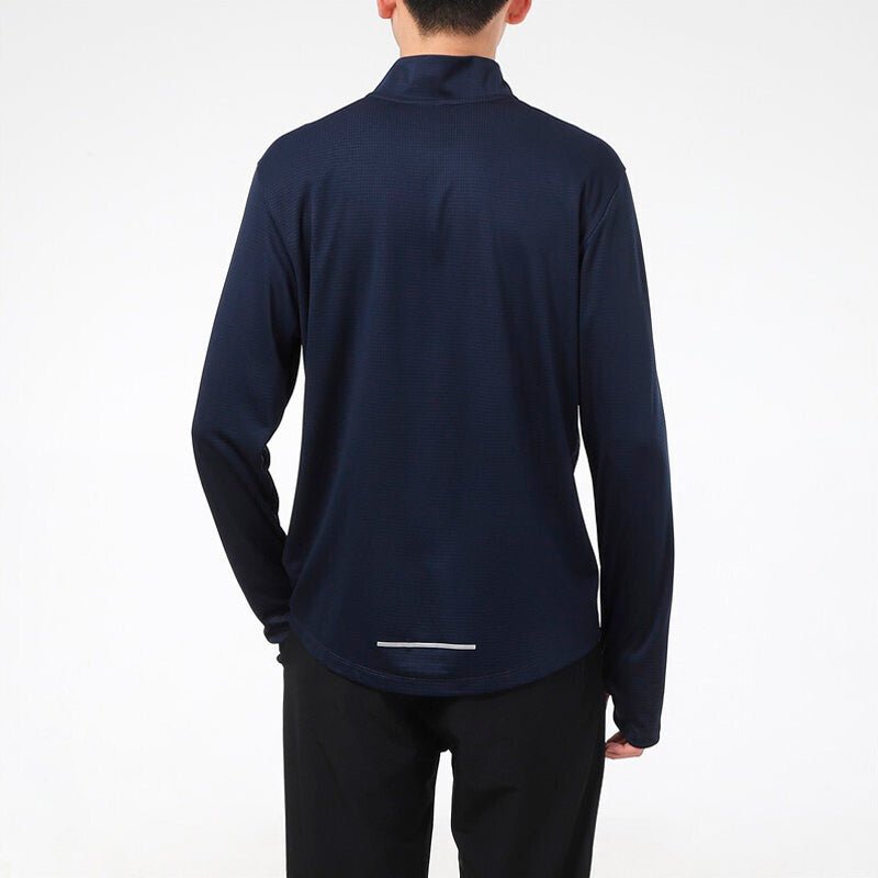 Nike Pacer Dri-FIT Cardigan Running Sports Long Sleeves Navy Blue BV4756-452 - Image 5