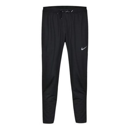Nike Phnm Elite Knit Reflective Strip Running Pants Men's Black BV4814-010