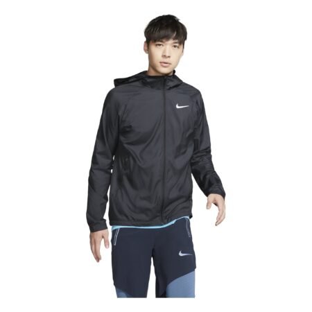 Nike Running Quick Dry Sports Hooded Jacket Black BV4871-010
