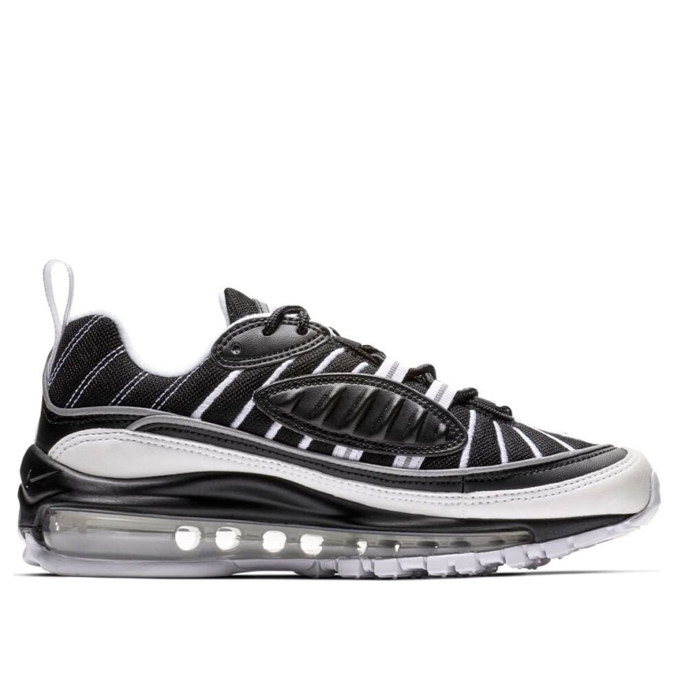 (GS) Nike Air Max 98 'Black Silver' BV4872-001 - Image 2
