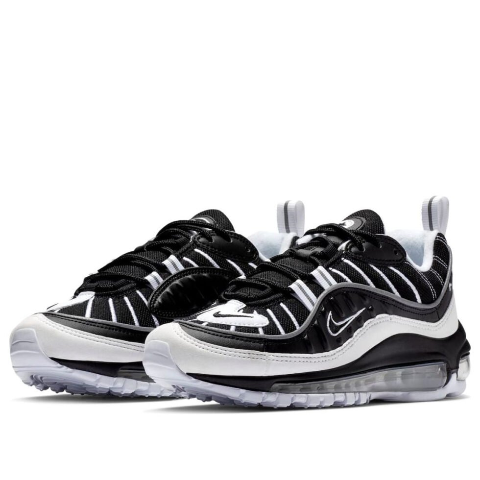 (GS) Nike Air Max 98 'Black Silver' BV4872-001 - Image 3