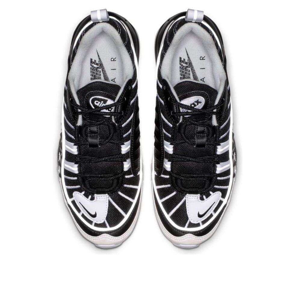 (GS) Nike Air Max 98 'Black Silver' BV4872-001 - Image 4