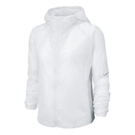 (WMNS) Nike Gym Running Hooded Jacket White BV4941-100