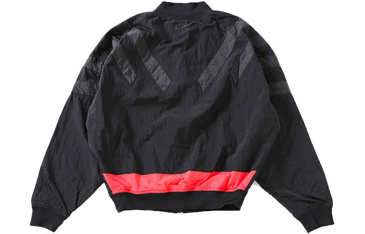 Air Jordan 6 Srt Lgc Nylon Jacket Zipper Black BV5406-010 - Image 2