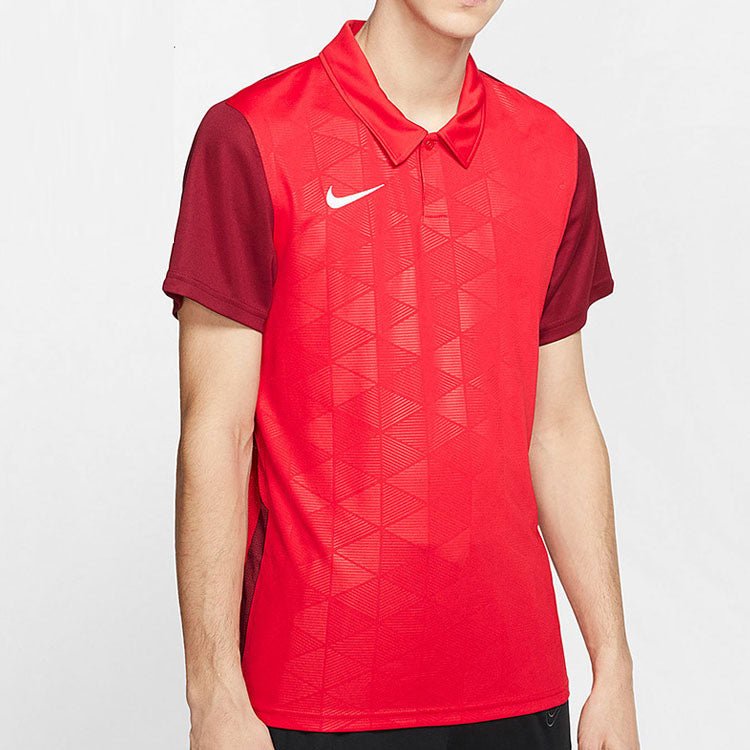 Nike Trophy IV Polo Shirt 'Red' BV6725-657 - Image 3