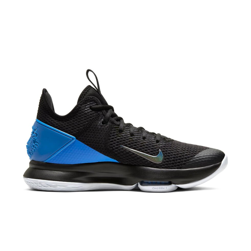 Nike LeBron Witness 4 EP 'Black Hyper Cobalt' CD0188-007 - Image 2