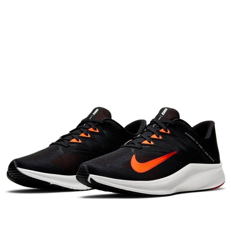 Nike Quest 3 'Black Total Orange' CD0230-011 - Image 3