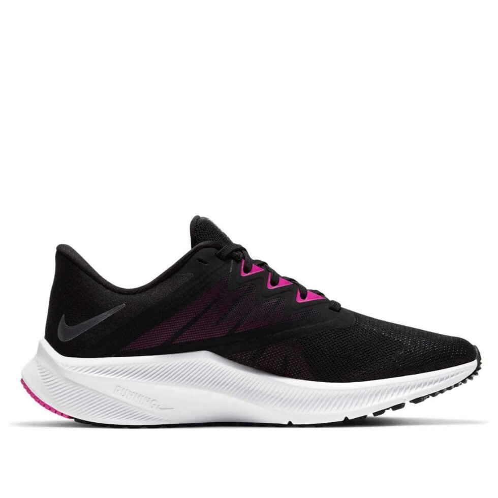 (WMNS) Nike Quest 3 'Black Fire Pink' CD0232-007 - Image 2