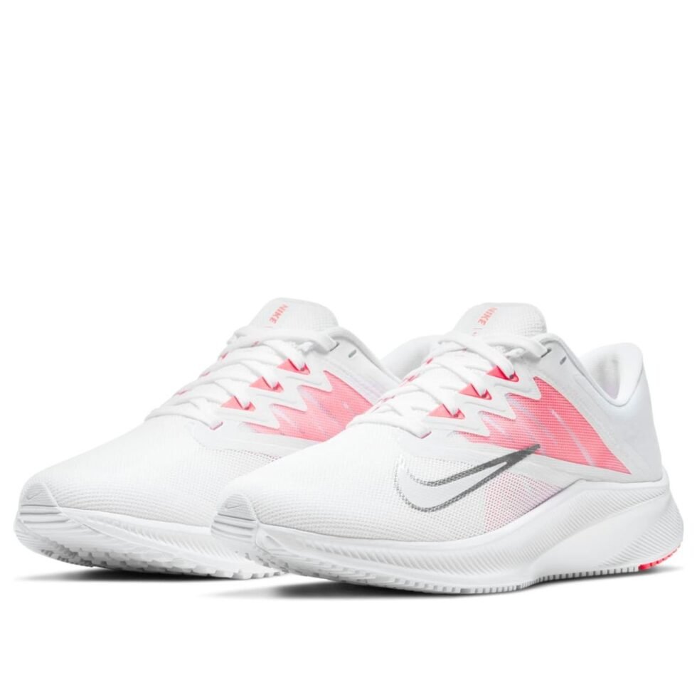 (WMNS) Nike Quest 3 'White Bright Crimson' CD0232-105 - Image 3