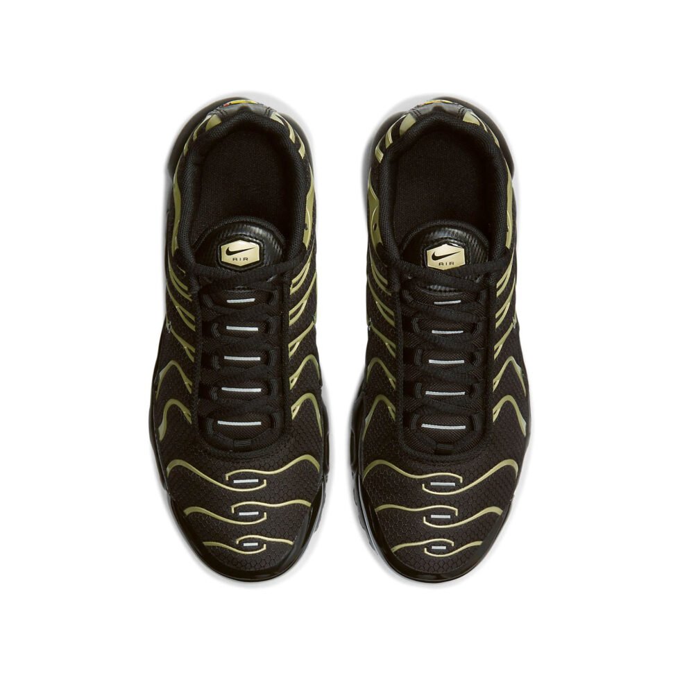(GS) Nike Air Max Plus 'Black Metallic Gold' CD0609-011 - Image 4