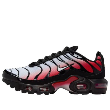 (GS) Nike Air Max Plus 'Pure Platinum University Red Black' CD0609-036