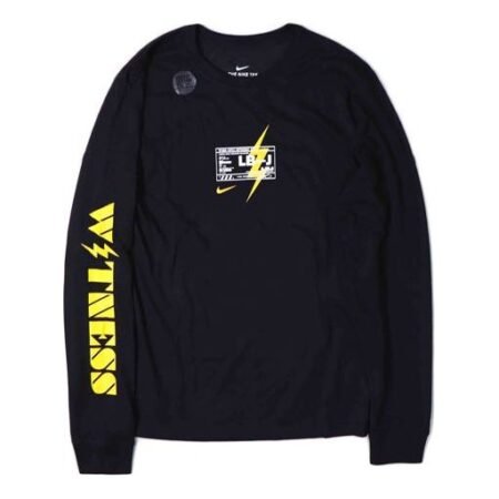 Nike Dri-FIT LeBron James Basketball Long Sleeves Black CD1124-010