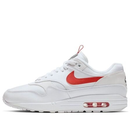 Nike Air Max 1 'Tongue Tab - White Orange' CD1530-100
