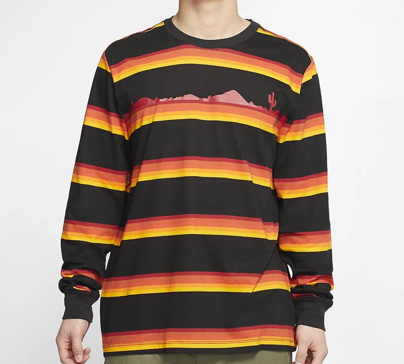 Nike SB Skateboard Printing Long Sleeves Black CD2061-010 - Image 3