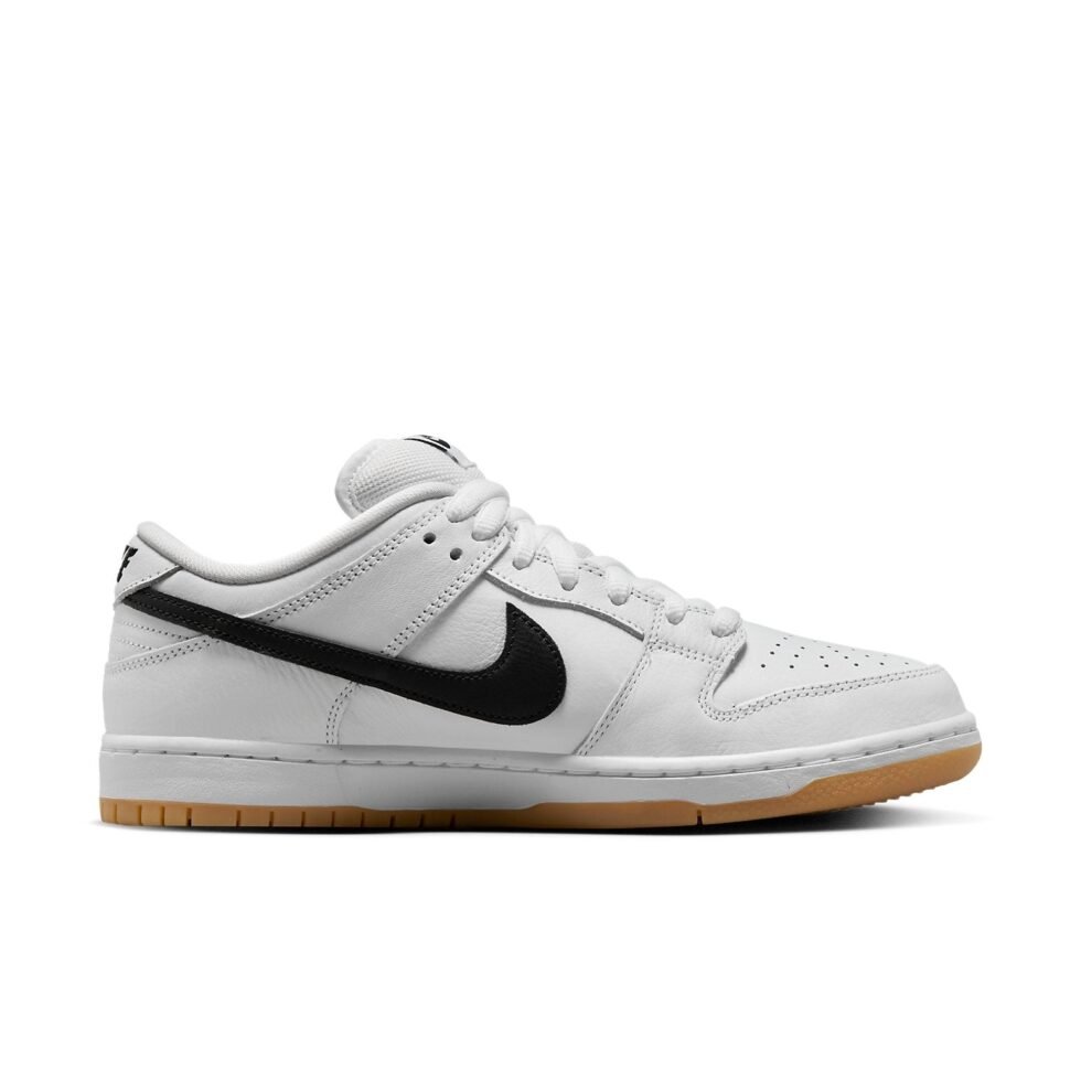 Nike SB Dunk Low Pro 'White Gum' CD2563-101 - Image 2