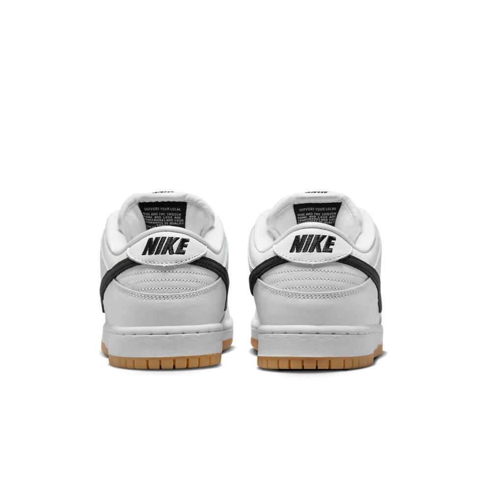 Nike SB Dunk Low Pro 'White Gum' CD2563-101 - Image 5