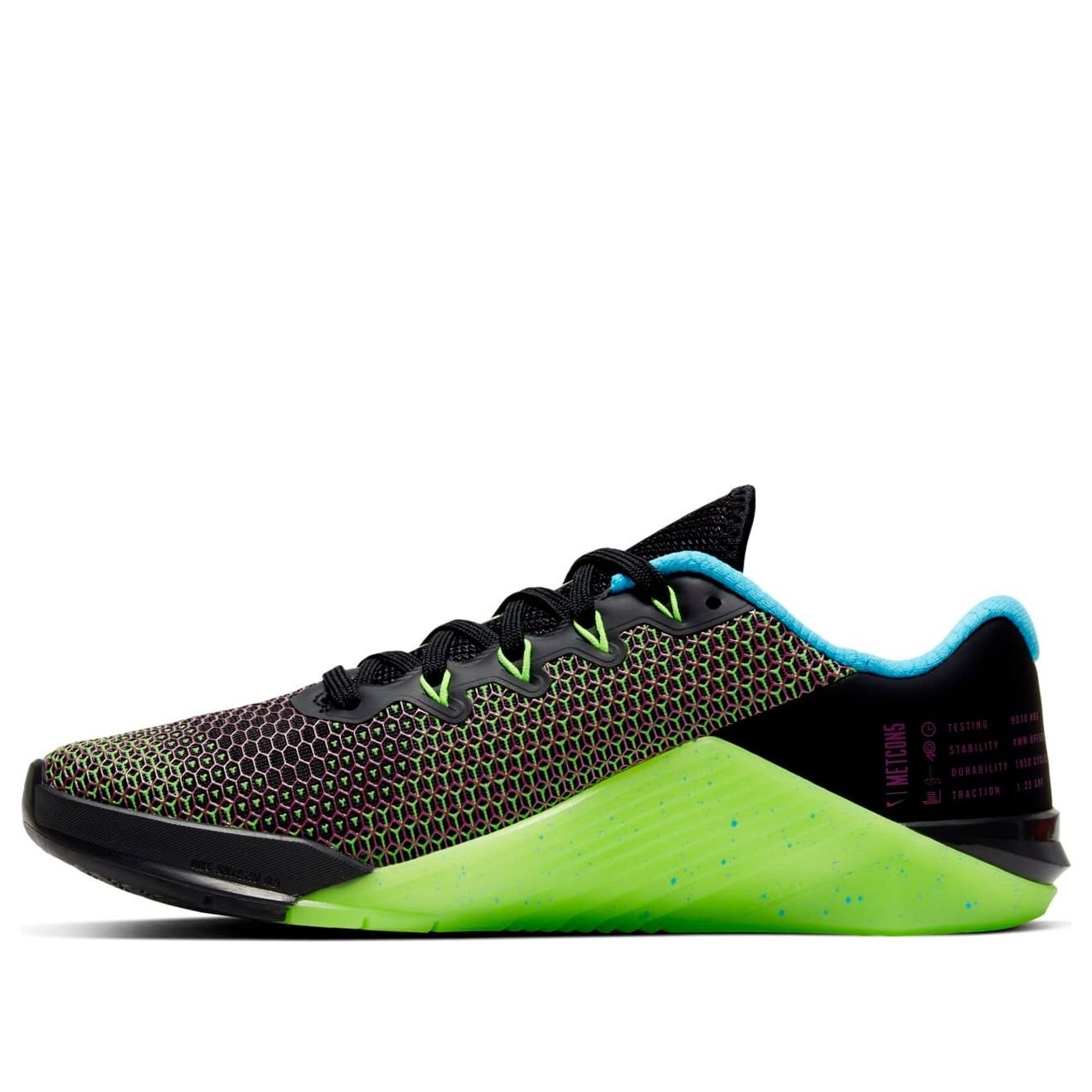 (WMNS) Nike Metcon 5 AMP 'Black Green Strike' CD3398-063