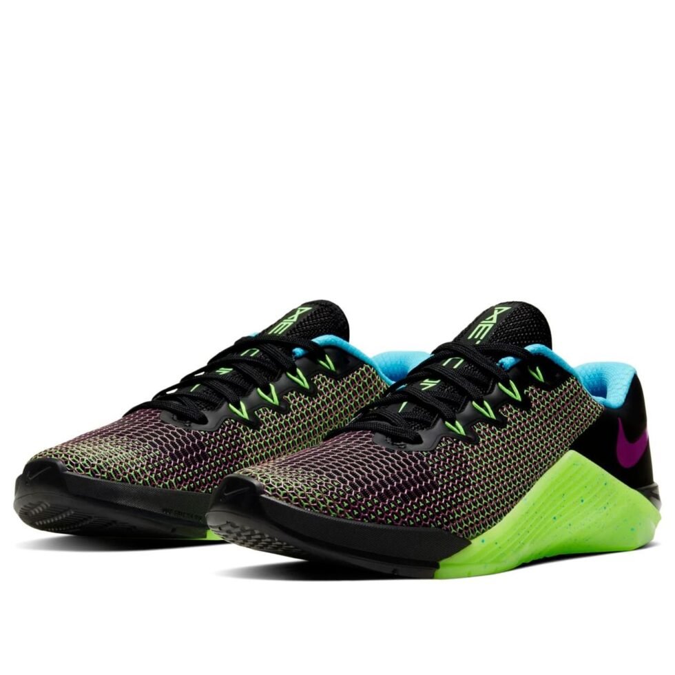 (WMNS) Nike Metcon 5 AMP 'Black Green Strike' CD3398-063 - Image 3