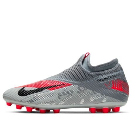 Nike Phantom Vision 2 Academy DF AG 'Grey Red' CD4155-906