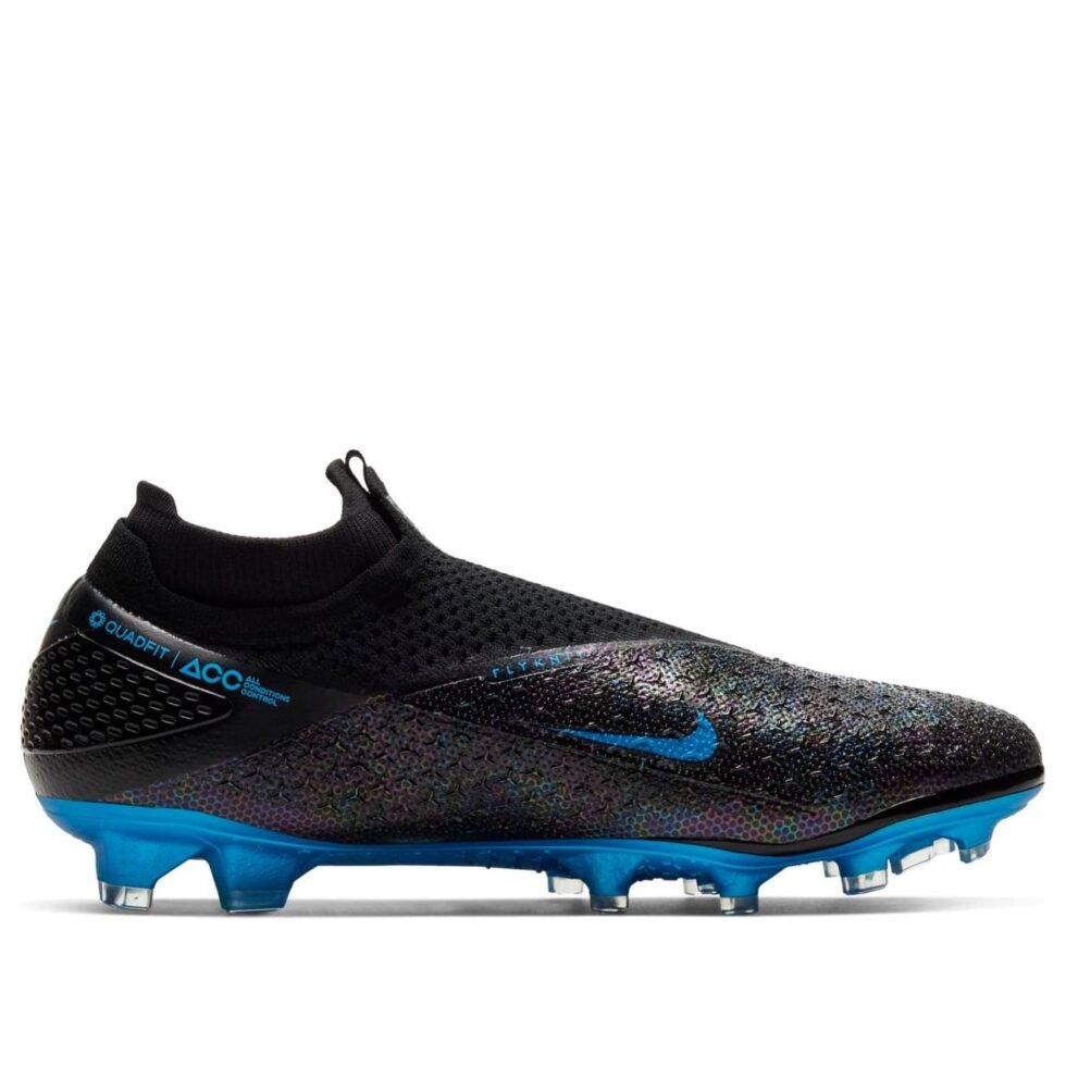 Nike Phantom Vision 2 Elite DF FG 'Black Laser Blue' CD4161-049 - Image 2