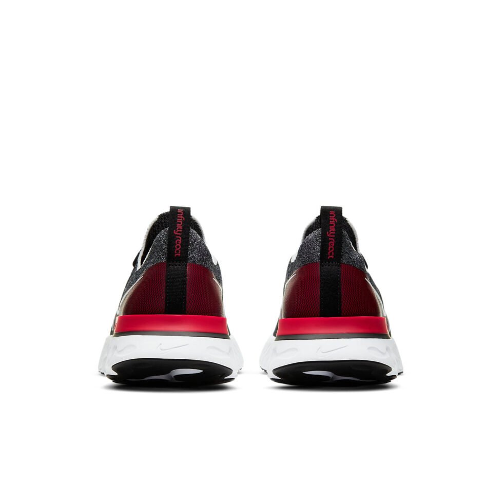 Nike React Infinity Run Flyknit 'Black University Red' CD4371-014 - Image 5