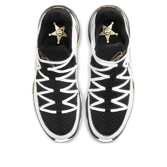 Nike Lebron 17 Low EP 'Metallic Gold' CD5006-101 - Image 4