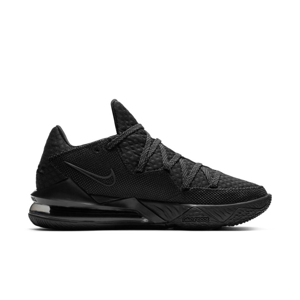 Nike LeBron 17 Low 'Triple Black' CD5007-003 - Image 2